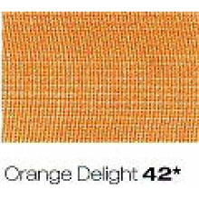 Berisfords 15mm Super Sheer Organza Ribbon - 42 Orange - per metre