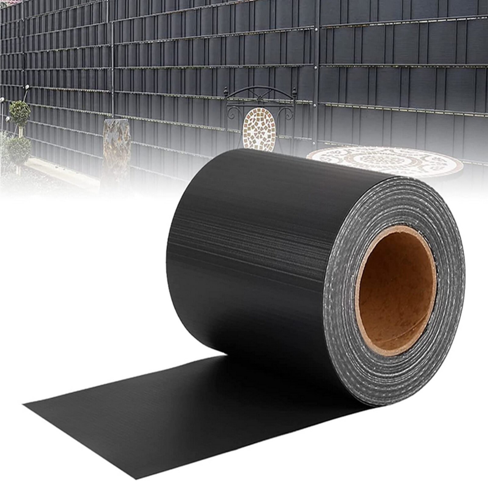 (50m x 19cm) Garden Fence PVC Privacy film Screen Cover Roll