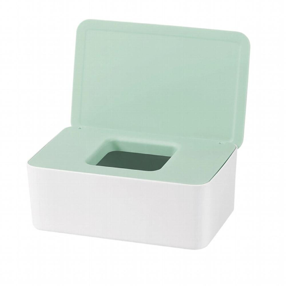 Tissue Box With Lid Baby Wipes Dispenser Pouch For Napkin Wet Wipe Storage Box For Home Car Js22 Multicoloured