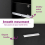 VidaXL vidaXL Bed Cabinet Black Bedside Side Table Storage Cabinet Nightstand Set 2