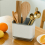 Tableware Storage Wood Chopsticks Cage Holder Multi-Function Knives Spoon Cutlery Drain Containers Organizer Kitchen Utensils 6