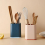 Tableware Storage Wood Chopsticks Cage Holder Multi-Function Knives Spoon Cutlery Drain Containers Organizer Kitchen Utensils 7