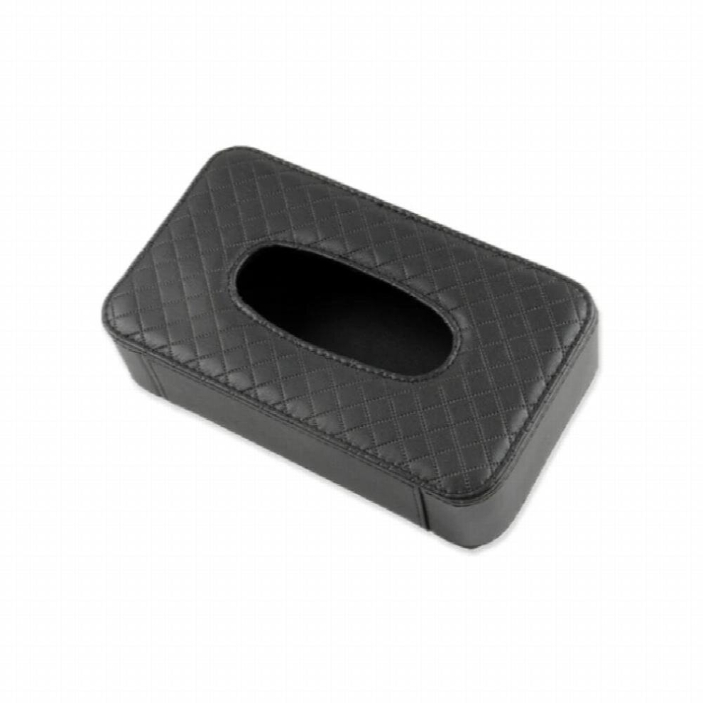 Leather Car Tissue Box Car Sun Visor Type Hanging Rectangle Shaped Tissue Box Container Towel Napkin Tissue Holder Paper Rack Multicoloured 885667373182