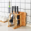 Household Wooden Holder Seat Storage Kitchen Cutting Board Rack Multi-functional Storage Rack 3