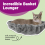 VidaXL (light grey) vidaXL Cat Tree with Sisal Scratching Posts 110cm Cat Play Tower Multi Colours 3