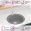 VidaXL vidaXL Granite Kitchen Sink Single Basin Round Grey Overmount Basket Strainer 2