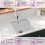 VidaXL vidaXL Granite Kitchen Sink Single Basin White Basket Strainer Wash Bowl Basin 2