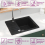 VidaXL vidaXL Granite Kitchen Sink Single Basin Black Overmount with Basket Strainer 2