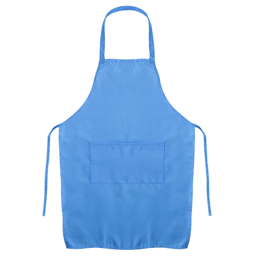 (Blue) Unisex Apron for Adults & Kids - BBQ, Cooking, Art