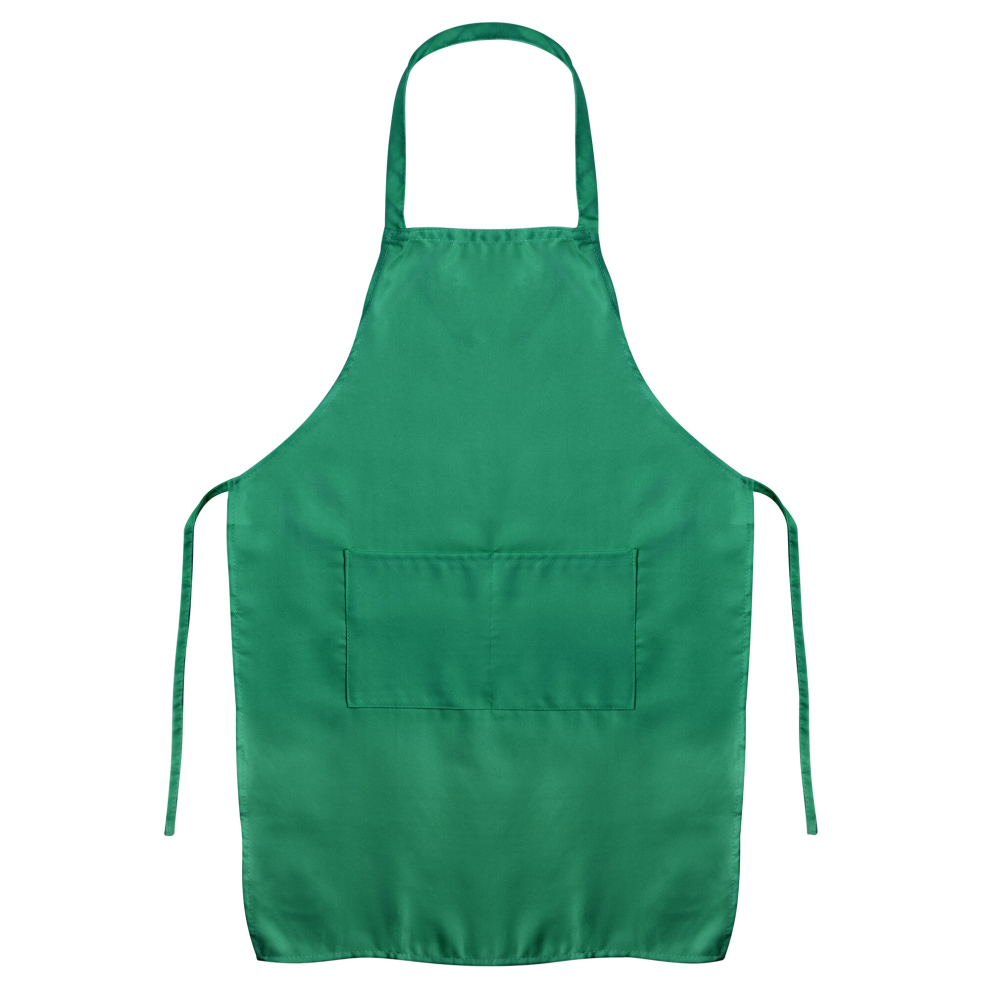 (Green) Unisex Apron for Adults & Kids - BBQ, Cooking, Art