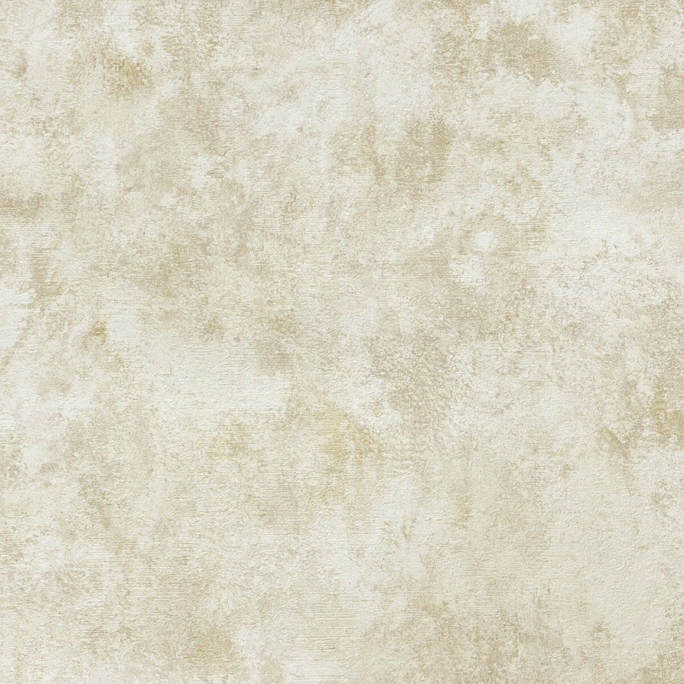 (Beige/Gold) Luxe Collection Concrete Heavyweight Vinyl Wallpaper 5060671784185