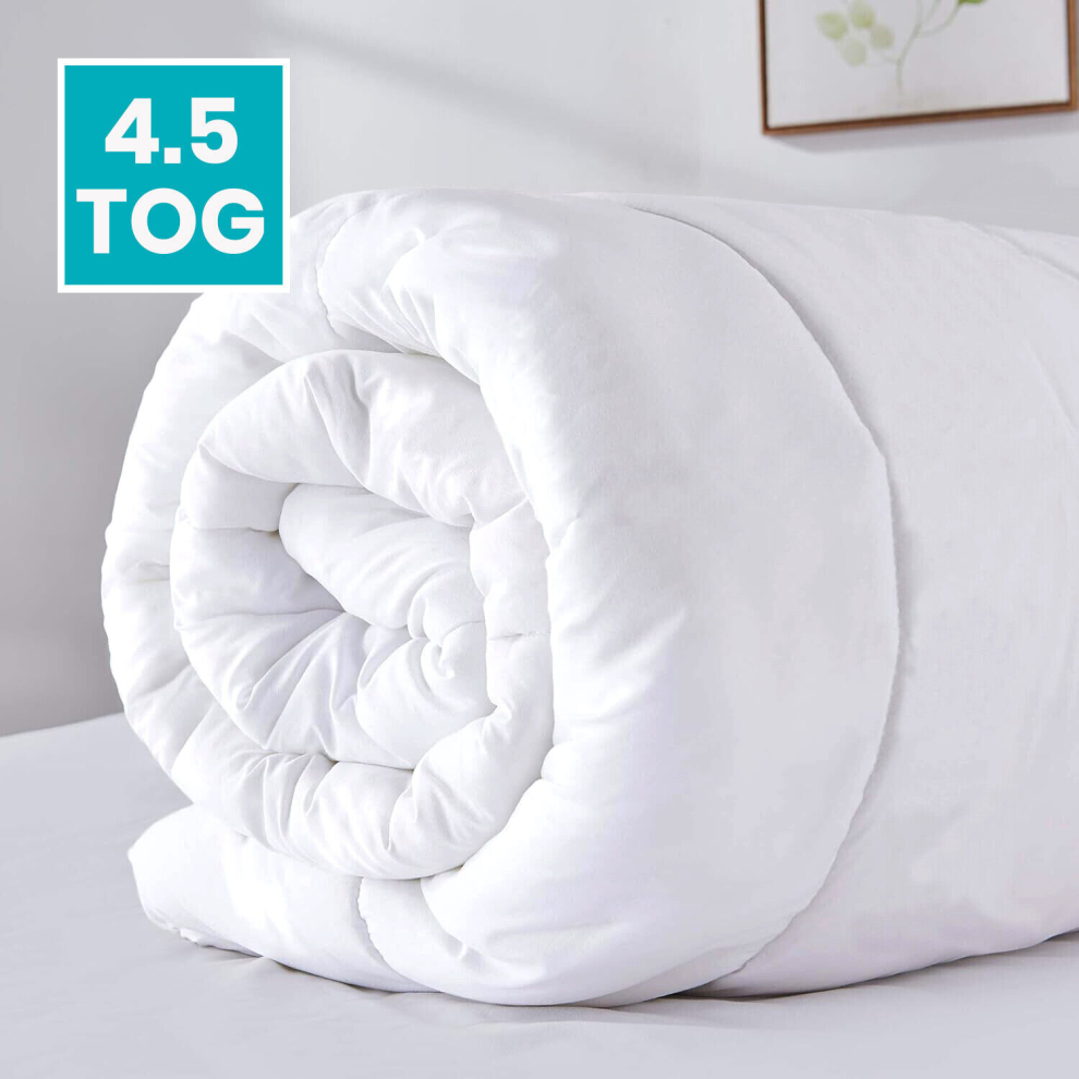 (4.5 Tog Duvet Quilt) Duvet Tog King Size Quilts Warm Soft Luxury Duvets