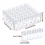1 Set 30 Pieces Seed Storage Smooth Surface Bottles with Lid Containers 6