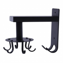 Kitchen Storage Rotate Hook Aluminum Punch-Free Wall Hanging Kitchenware Cutting Board Spatula Spoon Rack