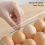 Flip-Type Eggs Storage Rack Eggs Storage Box Stand Egg Holder For Refrigerator Organizer Box Egg Container Fresh Tray Kitchen 5