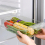 Kitchen Refrigerator Storage Box Plastic Clear Fruit Food Fresh-Keeping Organizer Under Shelf Drawer Box Kitchen Accessories 5