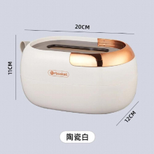 Tissue box living room light household tea table high-grade napkin storage box wall mounted spring tissue box
