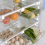 Kitchen Refrigerator Storage Box Plastic Clear Fruit Food Fresh-Keeping Organizer Under Shelf Drawer Box Kitchen Accessories 6