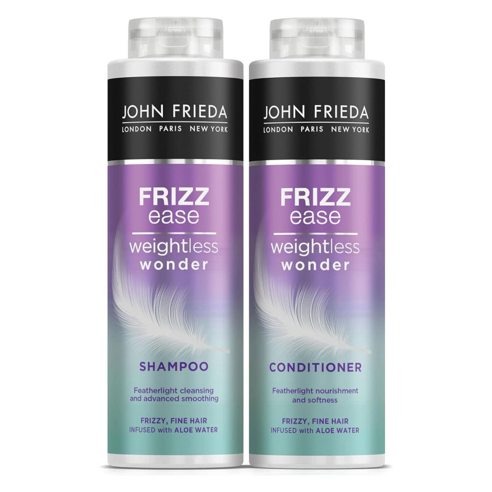 John Frieda Frizz Ease Weightless Wonder Shampoo & Conditioner, 500ml