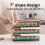 Three-layer Egg Storage Box Automatic Slide Box Refrigerator Egg Holder Kitchen Large Capacity Egg Tray Contenedor De Huevos 5