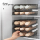 Three-layer Egg Storage Box Automatic Slide Box Refrigerator Egg Holder Kitchen Large Capacity Egg Tray Contenedor De Huevos 6