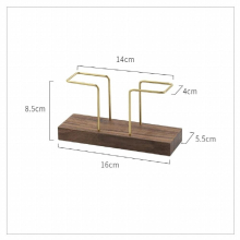 Retro Wooden Tissue Holder Environmental Protection Home Tissue Container Towel Napkin Tissue Case for Office Hotel Decoration