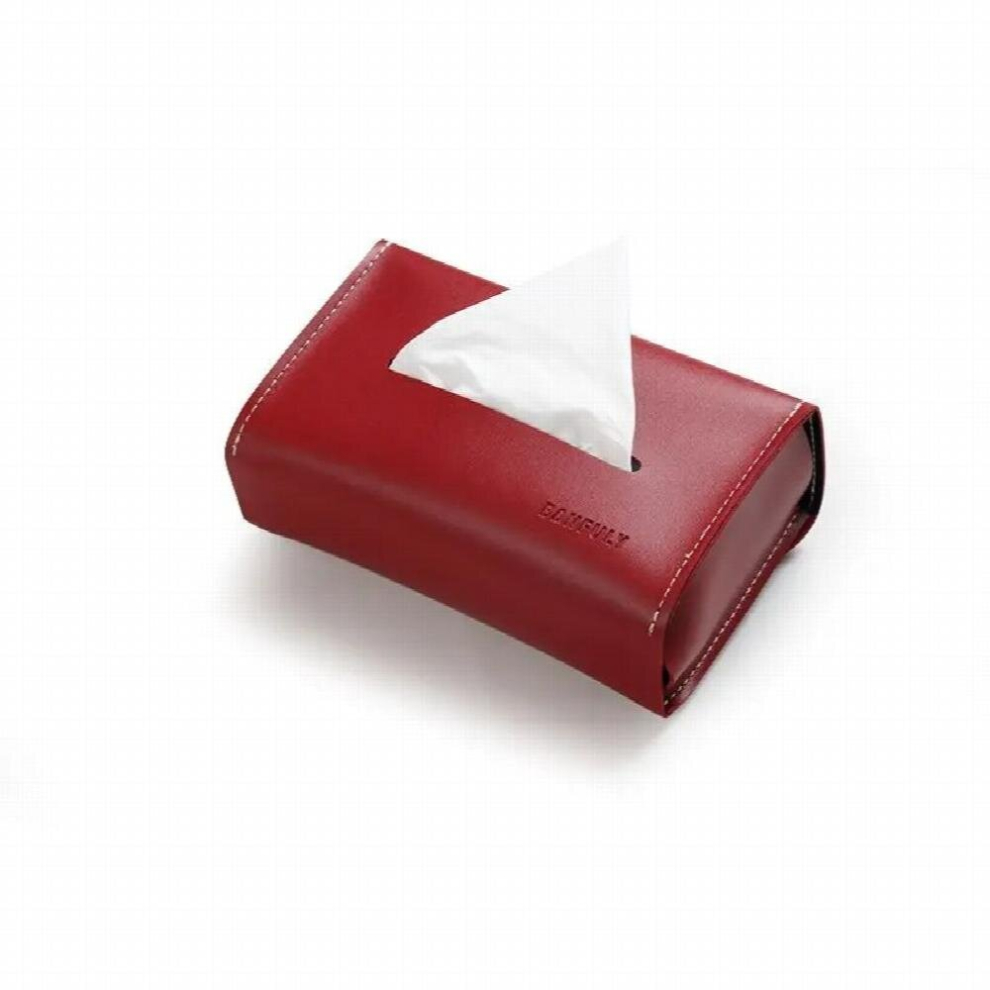 High-grade PU leather tissue storage box light living room desktop napkin storage box bedroom bathroom paper organize box-image-OPC-PCS9ZF8-NEW
