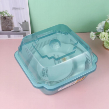 Dish Bowl Washing Basket Kitchen Colander Vegetable Drying Rack Strainerbasin Bottle Feeding Tub Fruit Countertop Detachable