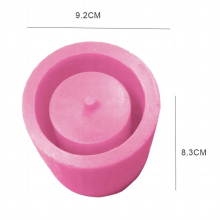 3D Round Ceramic Clay Pots Mold DIY Flower Pot Concrete Planter Silicone Succulent Plants Vase Mould