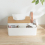 European-style Multifunctional Wooden Tissue Box Rectangular Solid Wood Tissue Box Desktop Storage Multi-drawer Tray 2