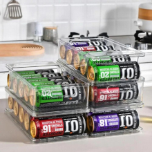 PET Fridge Can Beer Wine Bottle Rack Holder Mat Stacking Tidy Tool Kitchen Gadgets Silicone Can Holder Mat Organizer