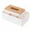 European-style Multifunctional Wooden Tissue Box Rectangular Solid Wood Tissue Box Desktop Storage Multi-drawer Tray 5