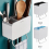 1 Pcs Multifunction Plastic Shelving Dish Chopsticks Cutlery Storage Rack Drain Holder Strainer Stand Creative Kitchen Tools 2