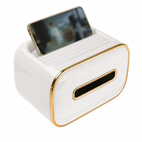 Multifunctional Tissue Box Cover Holder Rectangular Tissue Box Cover Multifunctional Tissue Box Holder Tissue Box With Stationer 1