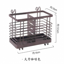 Iron Drain Rack Can Hang Chopsticks Cage Tableware Tube Creative Home Kitchen Accessories Spoon Fork Organizer Storage Box