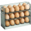 Egg Holder 3-Layer Flip Egg Refrigerator Organizer Reusable Egg Storage Container Large Storage 30 Egg Holder Egg Storage 3