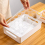 24Grids Egg Storage Box Refrigerator Food Storage Box Plastic Storage Transparent Containers Drawer Organizer Boxes for Kitchen 7