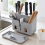 Holder with Drain Function Plastic Chopsticks Spoon Cutlery Storage Box Multifunctional Organizer Home Kitchen Rack 6