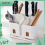 Holder with Drain Function Plastic Chopsticks Spoon Cutlery Storage Box Multifunctional Organizer Home Kitchen Rack 2