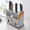 Holder with Drain Function Plastic Chopsticks Spoon Cutlery Storage Box Multifunctional Organizer Home Kitchen Rack 3