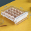 Household Egg Storage Box Drawer-Type Refrigerator Storage Box Plastic Refrigerator Anti-Drop EggBox Rack Double Layer Egg Tray 1