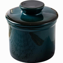 Ceramic Butter Storage Tank French Butter Dish Cheese Tray Sealed Jar Container With Lid Kitchen Tableware