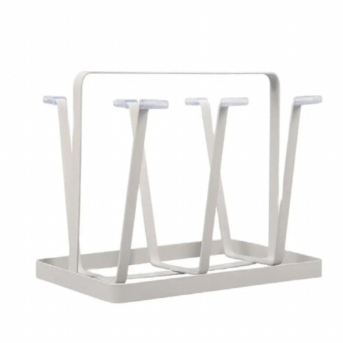 Drain Cup Holder WaterMug Storage Rack Kitchen Table Top Shelf Glass Upside Down Shelf 1