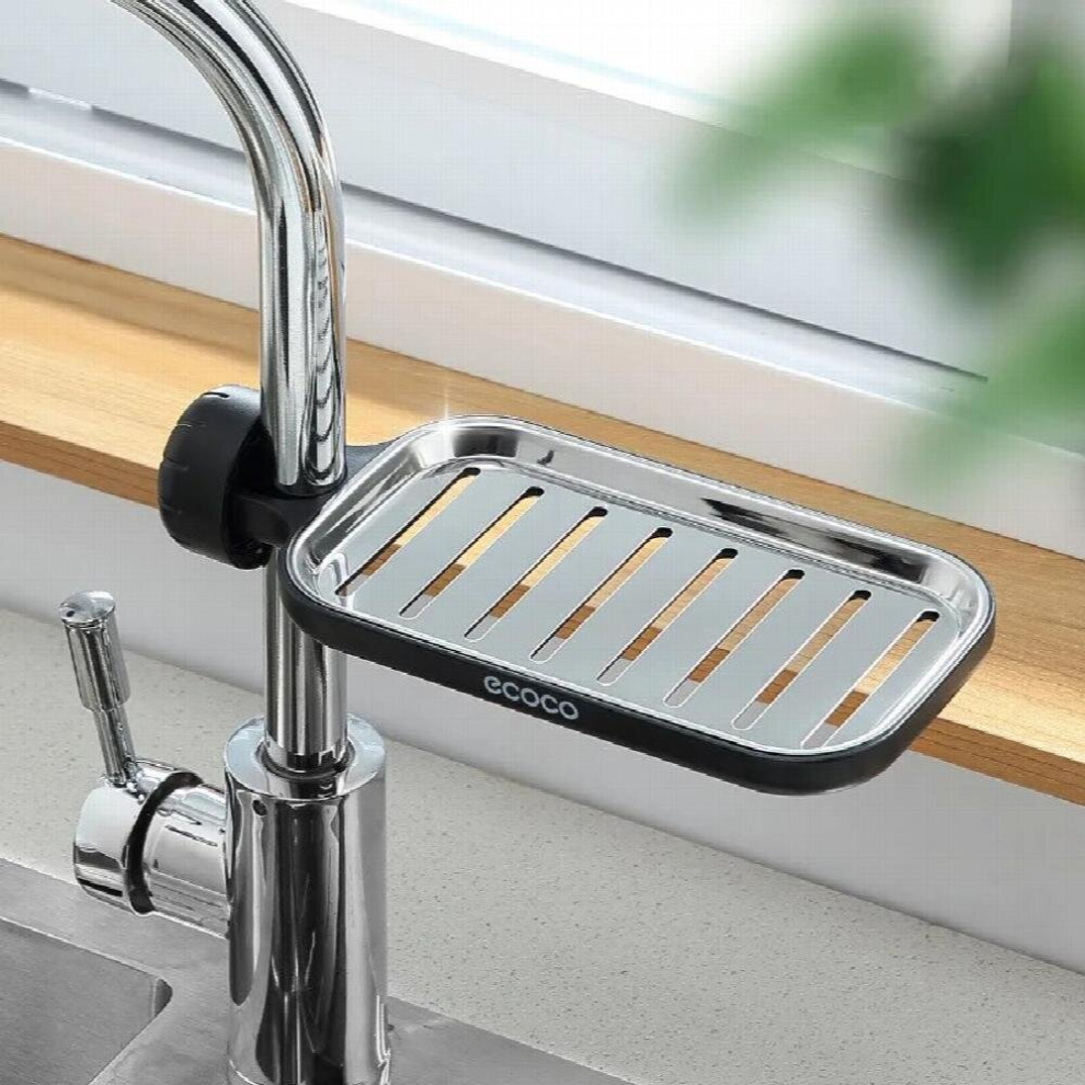 Universal Faucet Rack Punch Rag Sponge Brush Drain Rack Multifunction Sink Storage Shelf Home Kitchen Bathroom Accessories 885667401434