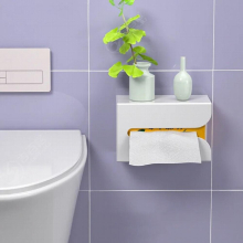 Stainless Steel Tissue Box Cover Wall Mounted Facial Tissue Peper Holder Modern Metal Napkin Holder for Bathroom Kitchen Car