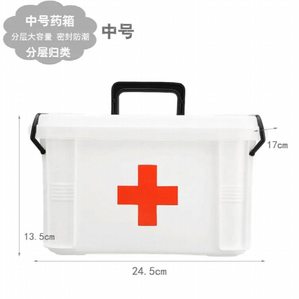 Multicoloured Home Medicine Box Multi-Layer Medicine Storage Box First Aid Box Family Childrens Small Medicine Box Health Box Grid Storage