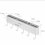 Kitchen Knift Storage Shelf Kitchen Storage Rack Wall Organizer Adhesive Board Hanging Removal Box Holder Hook Home Tools 6
