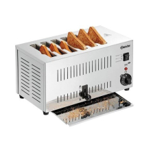 Bartscher Premium Stainless Steel 6 Slot Commercial Toaster
