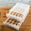 Household Egg Storage Box Drawer-Type Refrigerator Storage Box Plastic Transparent Dumpling Box Double Layer Egg Tray 3