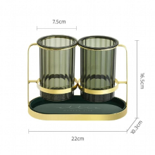 Cutlery Storage Holder Plastic Drainer Drying Rack Easy To Clean Tableware Table Spoon Fork Container Kitchen Tool